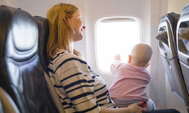 Flying with a baby