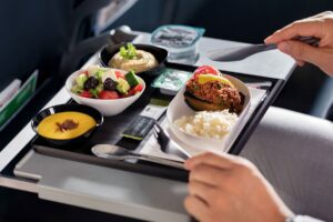 Top 8 Airlines with In-flight food