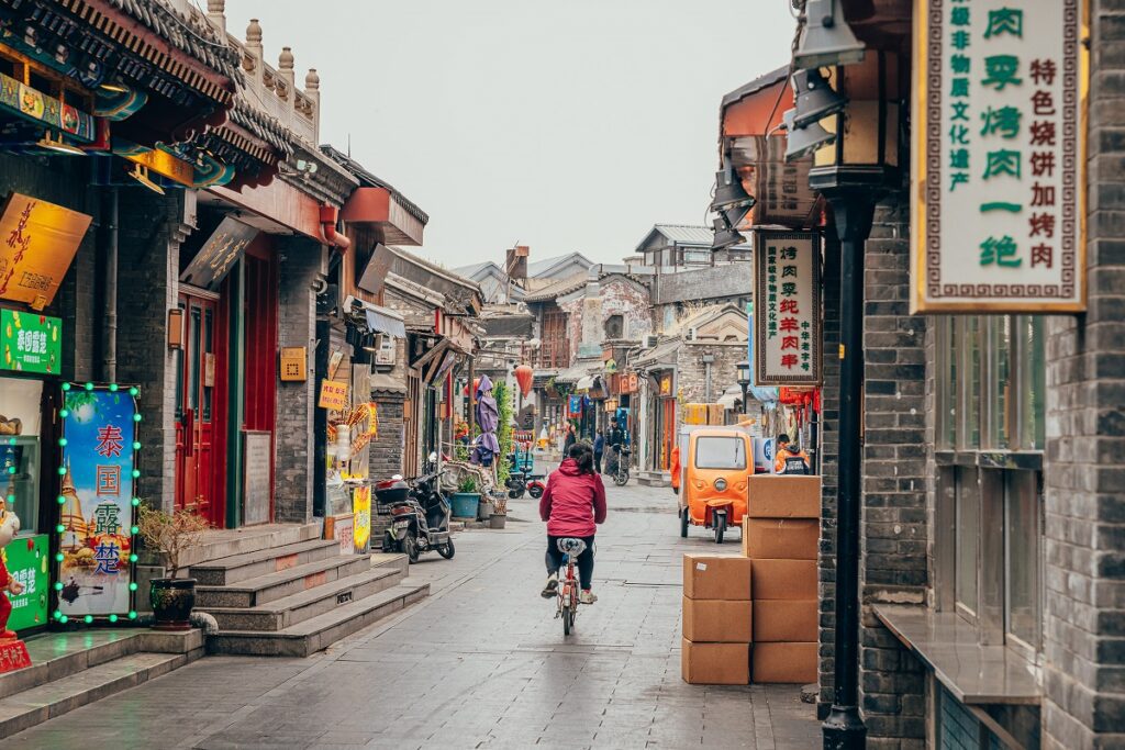 Hutong alleyways