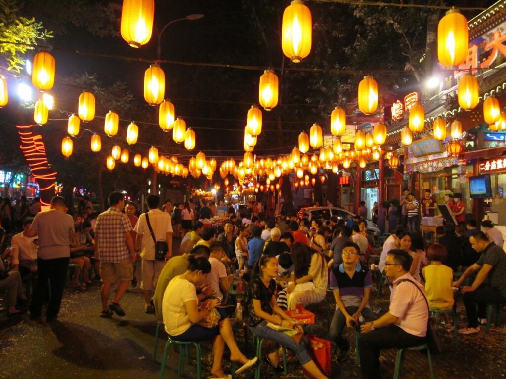 Nightlife in Nanluoguxiang